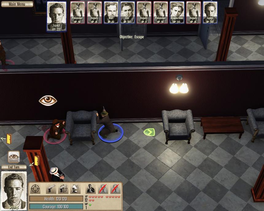 Перестрелка с обреченным на смерть полисменом