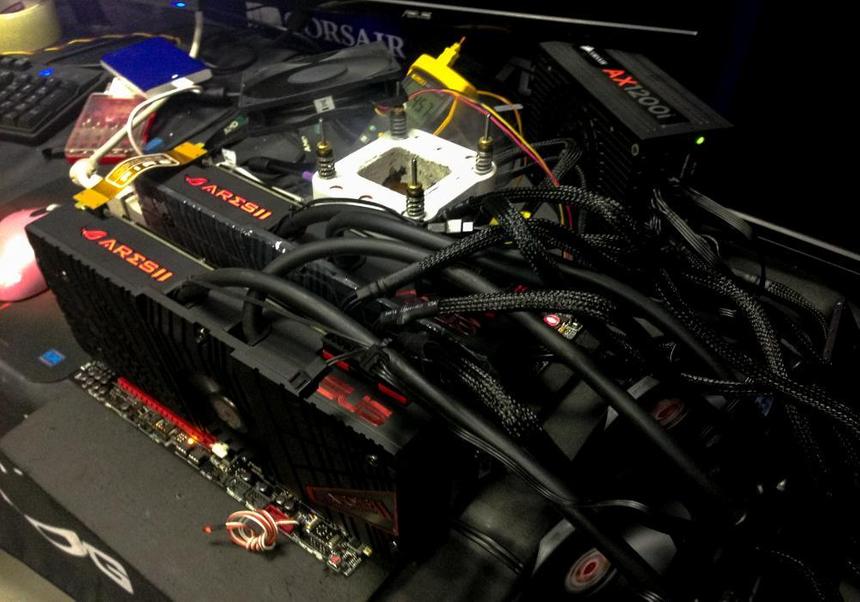 Экстремальный разгон Core i7-3970X