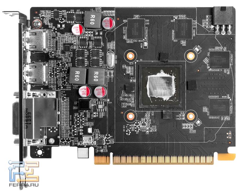 Печатная плата Zotac GTX 650 Ti AMP! без СО