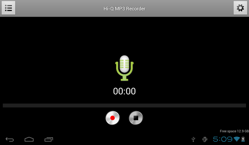 Диктофон Hi-Q MP3 Recorder на M-way MD-007