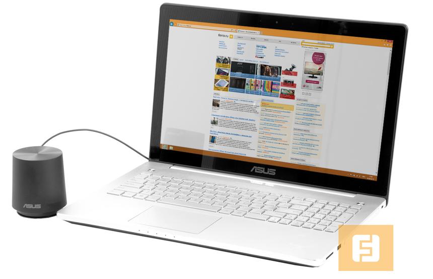 ASUS N550JV и внешний сабвуфер