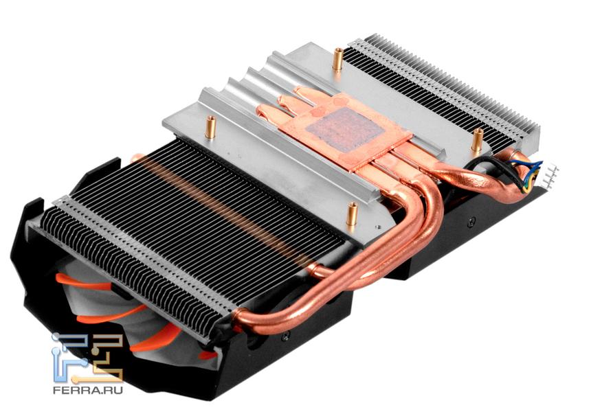 Демонтированная система охлаждения