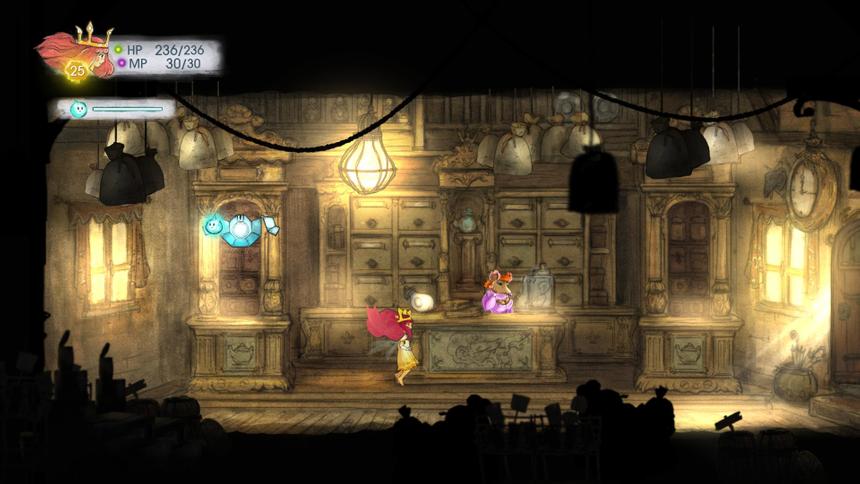 В игре есть не только город мышей, но и город птиц — злая Умбра превратила местных гномов в безмозглое вороньё