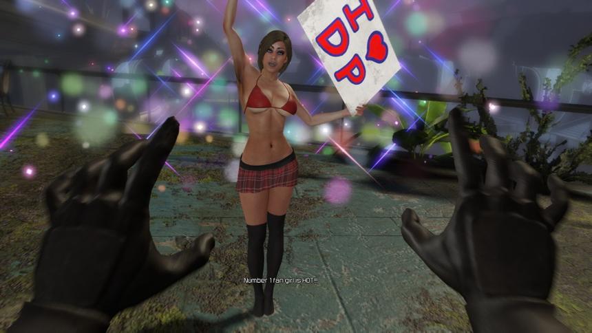 Шаловливые ручонки Уэйда Уилсона тянутся к горяченькой штучке, которая, как он думает, его главная фанатка…