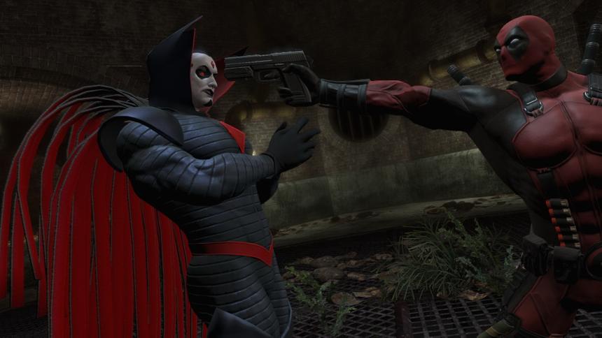 Злыдень (Mister Sinister) подослал очередного клона, дабы сорвать Дедпулу разработку крутой игры