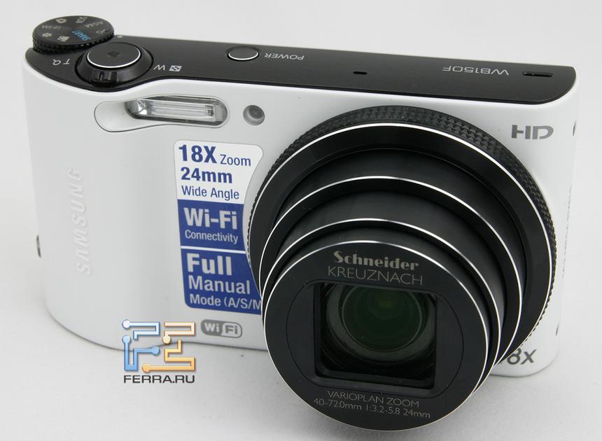 Общий вид Samsung WB150F