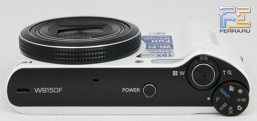 Верхняя сторона корпуса Samsung WB150F