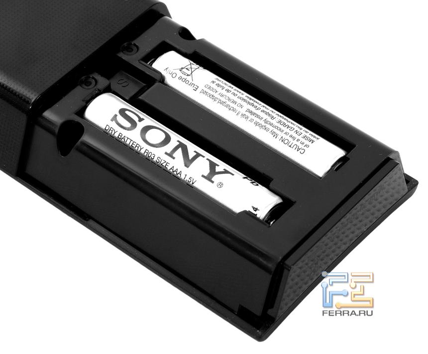 Батарейки для пульта от Sony KDL-40HX853