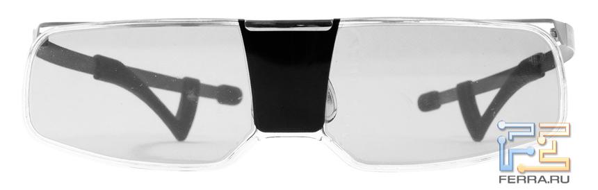 Очки TDG-BR750 для телевизора Sony KDL-40HX853, вид спереди