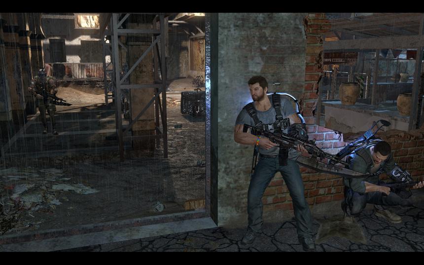 Первую половину игры Дэвис и Лео пытаются воевать аккуратно, но попав в мир лютадоров, начинают открыто рвать всех налево и направо