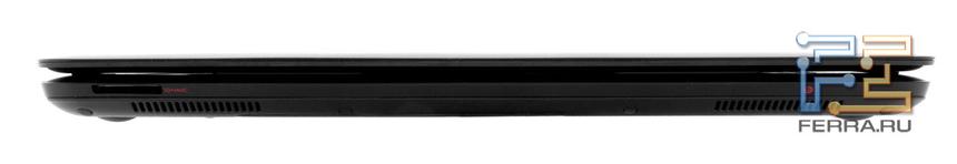 Передний торец HP Pavilion dm4-3000er: карт-ридер