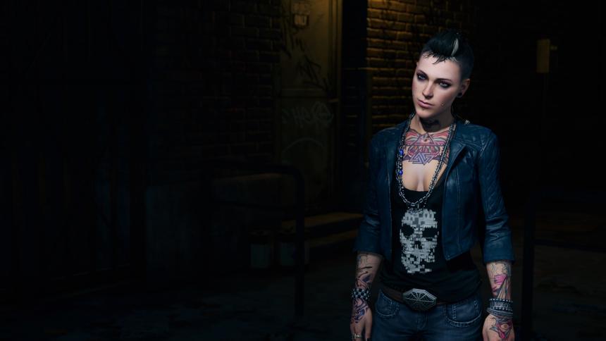 Клара, канадская подружка Эйдена из секретной хакерской команды DedSec