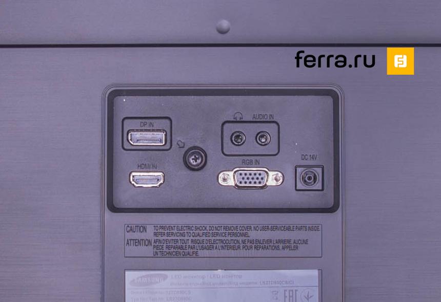 Порты Samsung S27D590CS