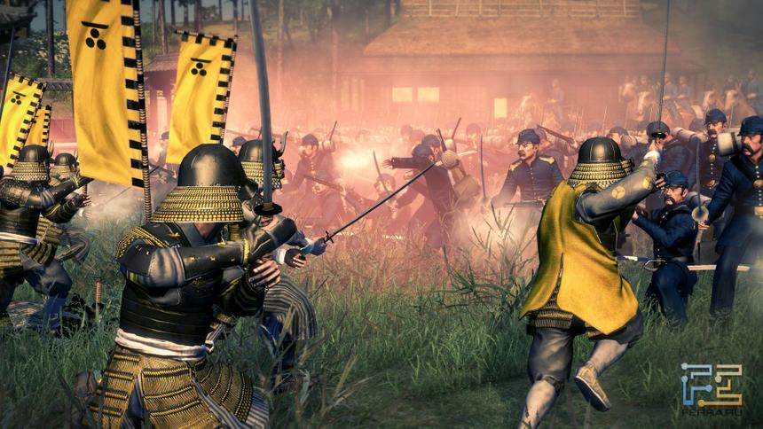 Доблесть самураев в итоге уступила место коварным технологиям; увы, азиаты не джедаи — не умеют они отбивать пули мечами