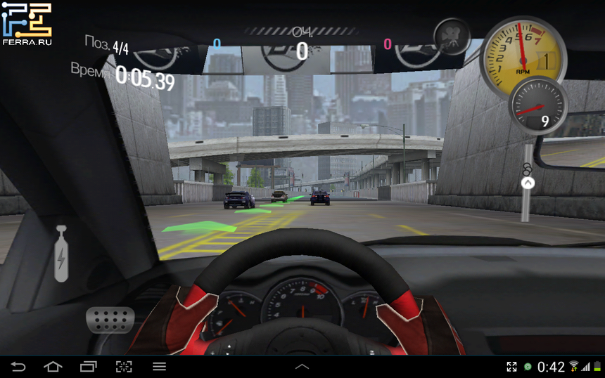 Need For Speed Shift на Samsung Galaxy Tab 2 10.1