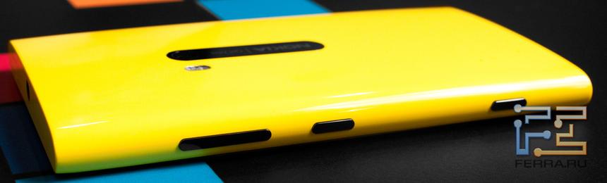 Правая грань Nokia Lumia 920