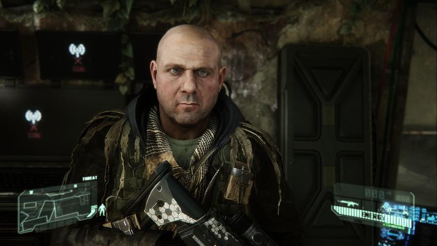 Майкл Сайкс, также известный как Псих. Единственный персонаж, переживший события Crysis 1 без потери тела или разума