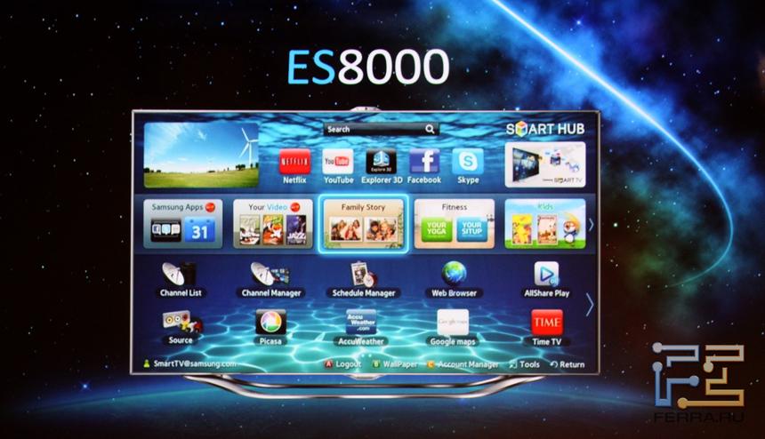 Телевизор Samsung ES8000