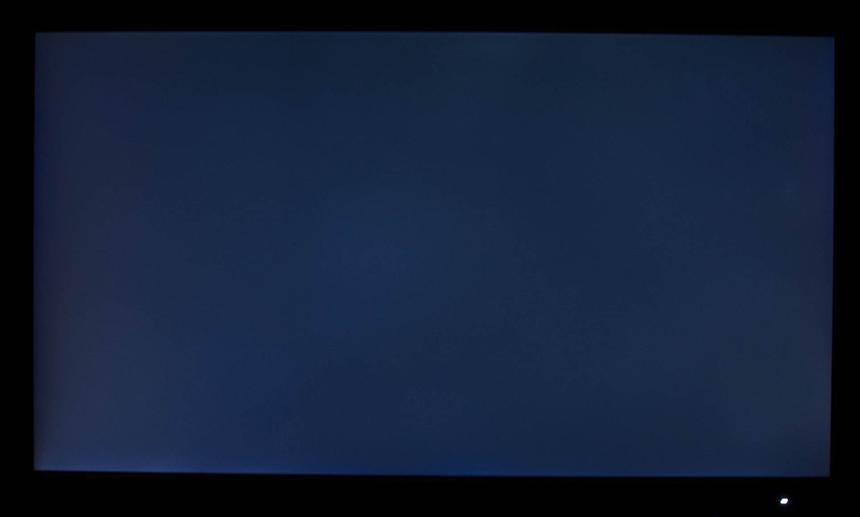 Равномерность подсветки ASUS PB287Q — чёрный фон