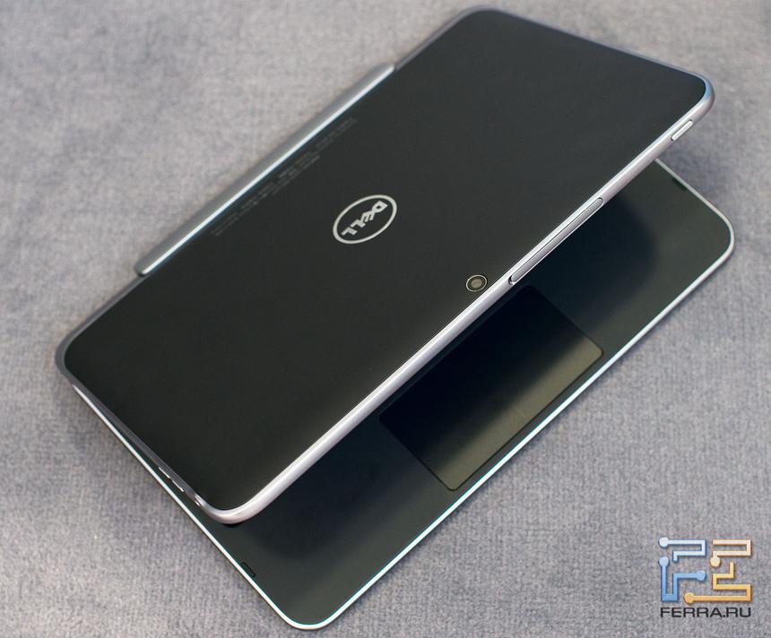 Dell XPS 10 в полураскрытом виде