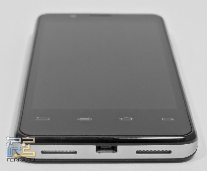 Нижняя грань прототипа Intel Medfield