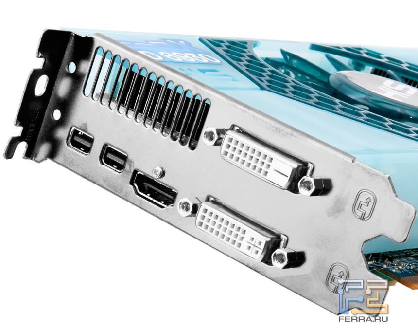HIS Radeon HD 6930. Видеовыходы