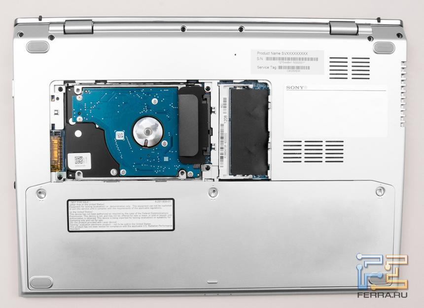 Возможности обновления Sony VAIO T11