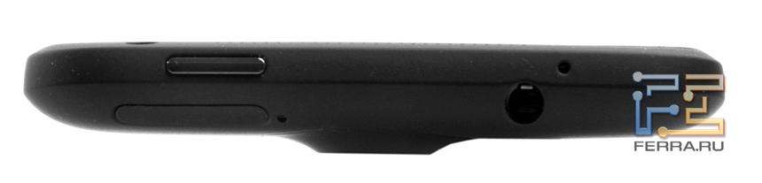 Верхний торец корпуса HTC One X+