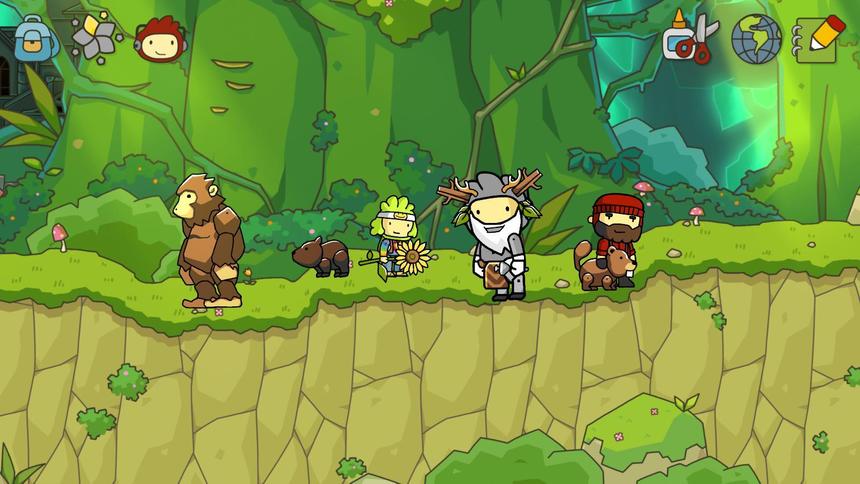 Любых персонажей можно увеличивать или уменьшать с помощью прилагательных