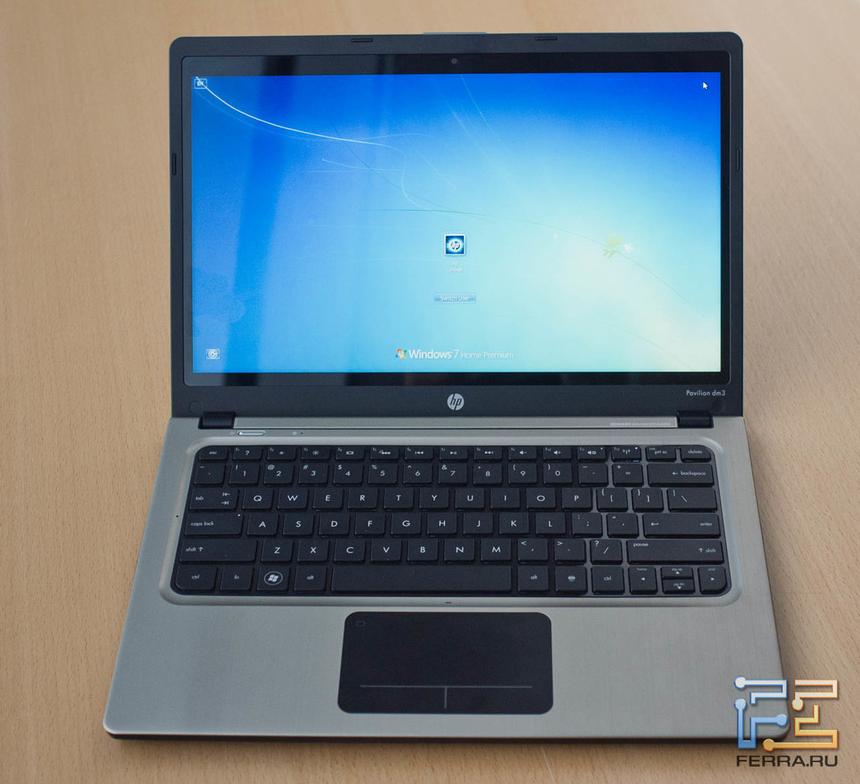 Максимальный угол раскрытия крышки HP Folio 13 не так велик, как у линейки HP EliteBook