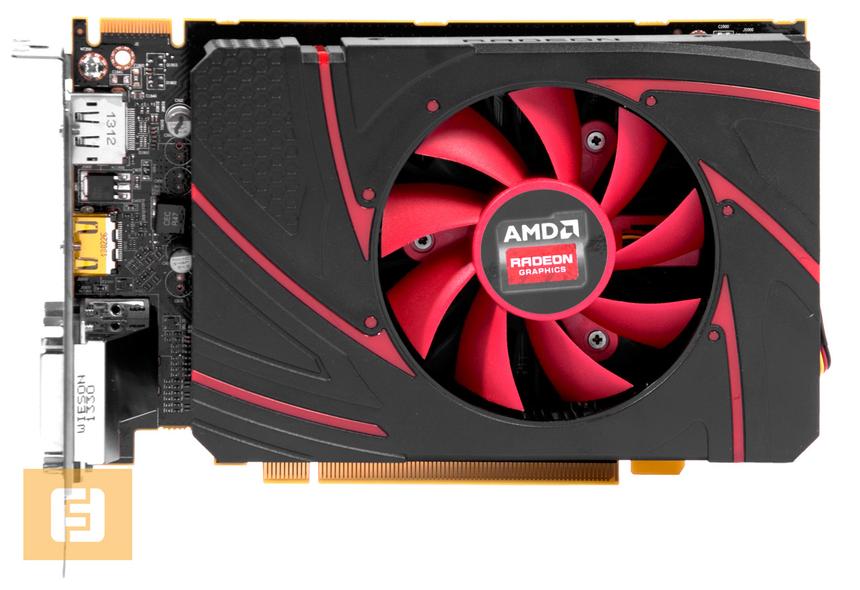 Лицевая сторона AMD Radeon R7 260X