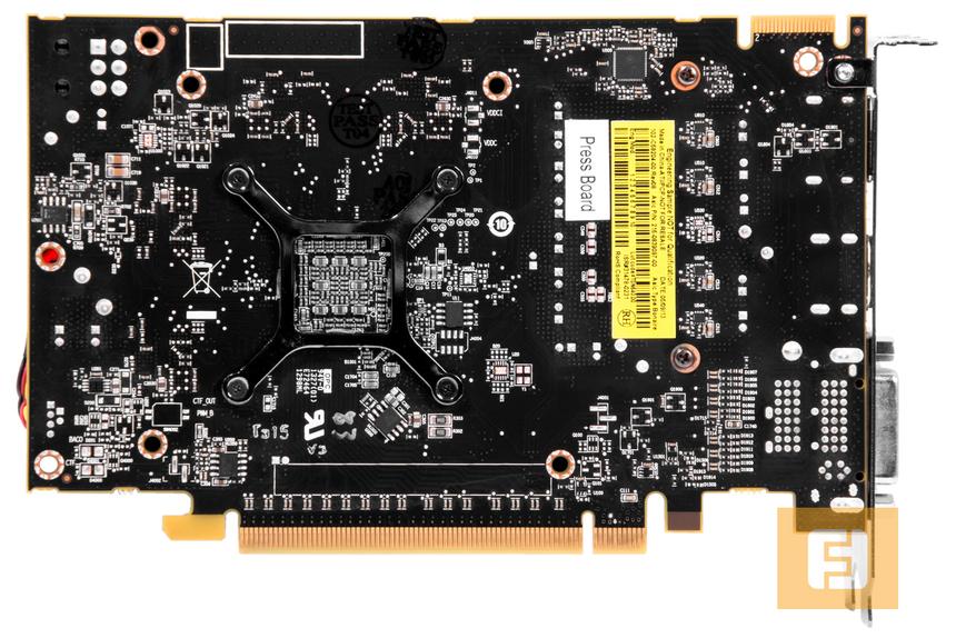 Тыльная сторона AMD Radeon R7 260X