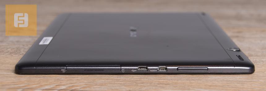 Левая грань Lenovo IdeaTab S6000