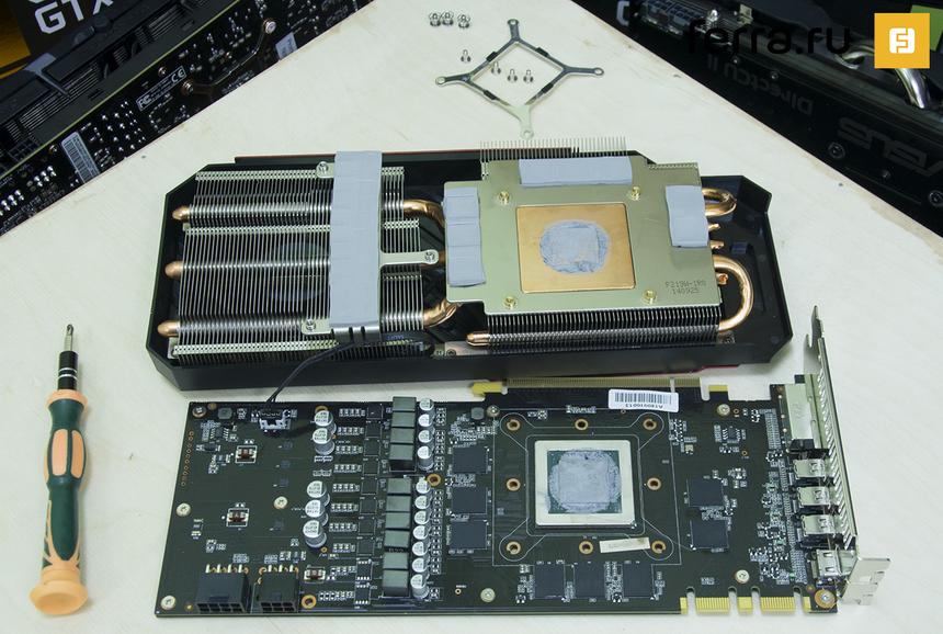 Palit Super JetStream GeForce GTX 980 (NE5X980H14G2-2042J), система охлаждения