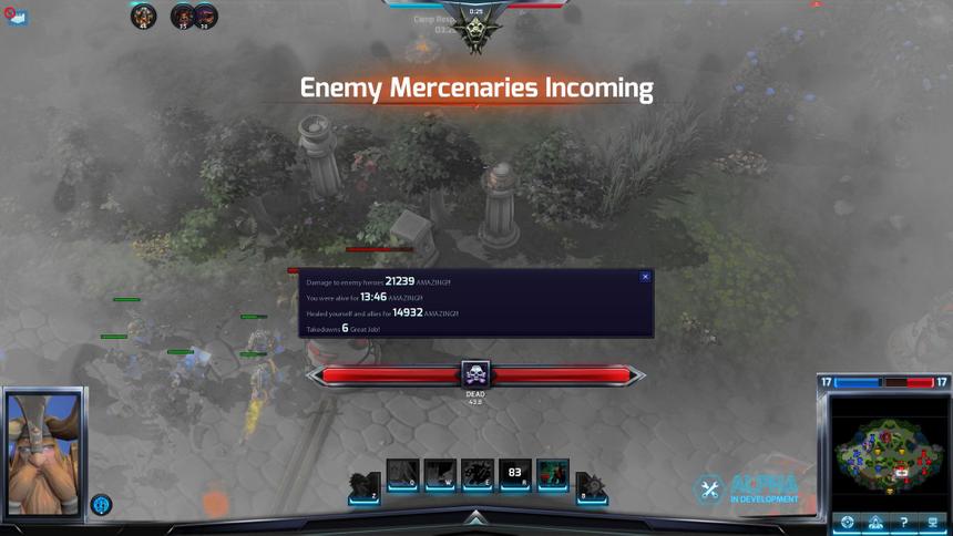 Чтобы игроку не было скучно, после смерти в бою ему показывают промежуточную статистику с отображением личных успехов в рамках собственной команды