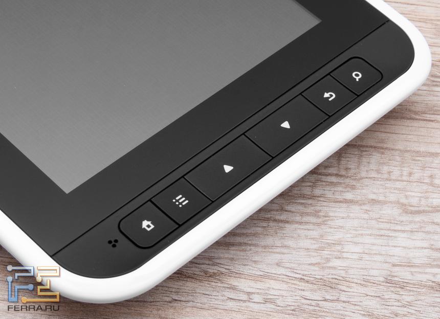 Кнопки управления PocketBook A7