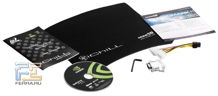 Комплектация Inno3D Ichill GTX 680