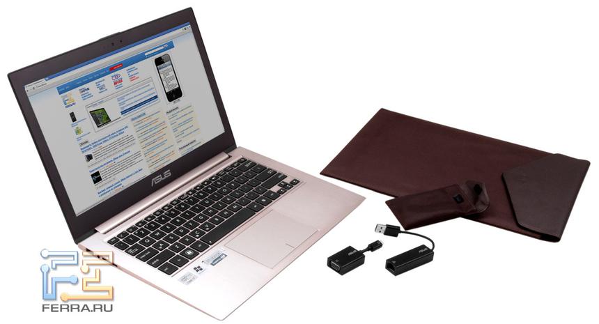 Комплектация ASUS Zenbook Prime UX31A