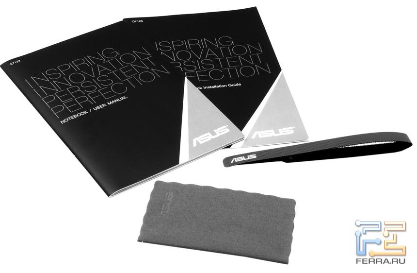 Комплектация ASUS Zenbook Prime UX31A