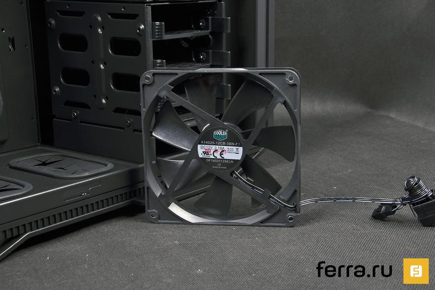 Cooler Master HAF STACKER 935 (HAF-935-KWN1), встроенный вентилятор