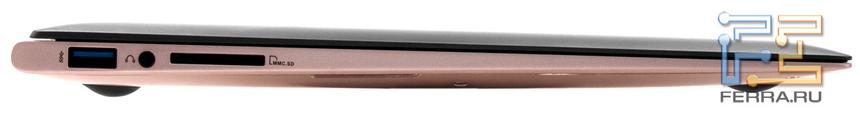 ASUS Zenbook Prime UX31A. Левый борт