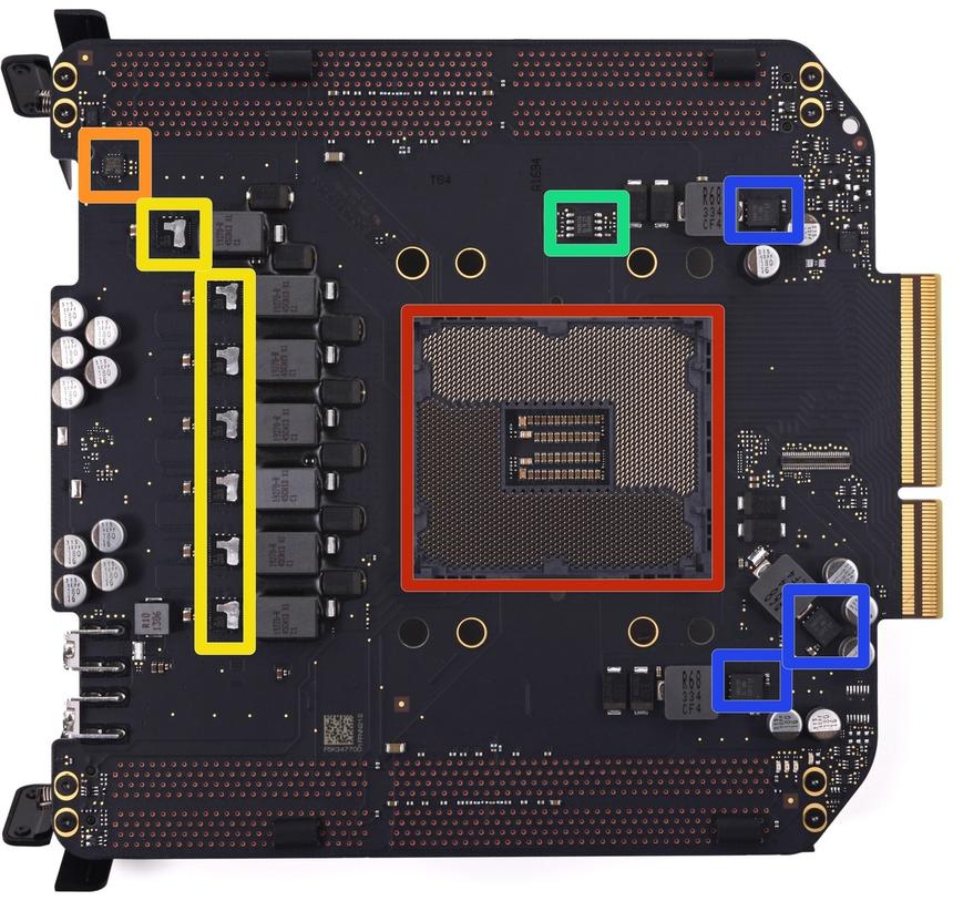 Материнская плата Apple Mac Pro 2013