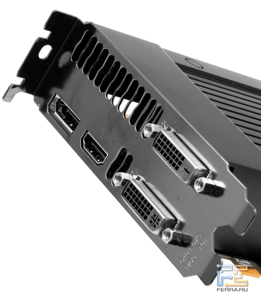 Видеовыходы NVIDIA GTX 670