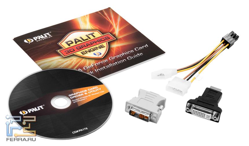 Комплектация Palit GTX 670 JetStream