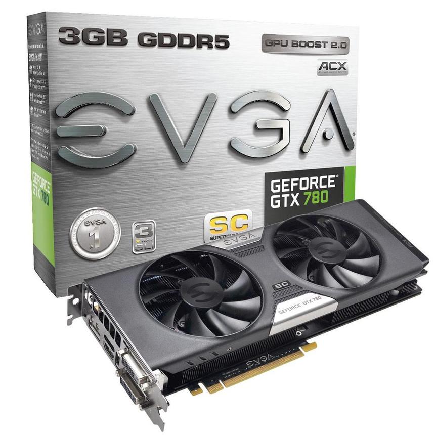 EVGA GeForce GTX 780 Superclocked ACX 3