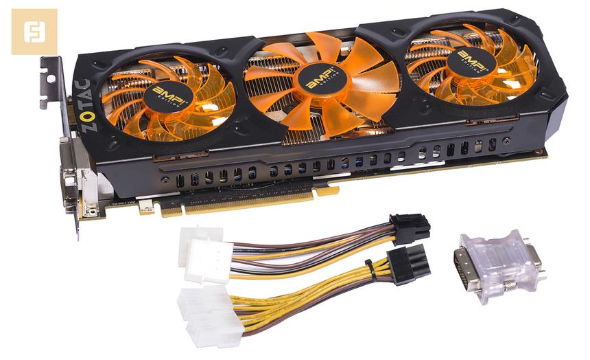 Комплект поставки ZOTAC GeForce GTX 780 AMP! Edition