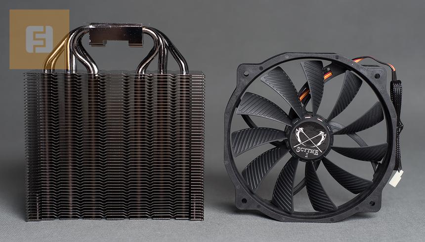 Радиатор и вентилятор Scythe Ashura Shadow