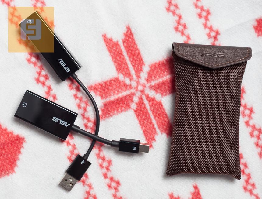 Переходники Mini-VGA — D-Sub и USB 3.0 — RJ-45