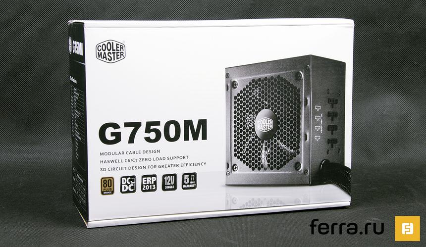 Упаковка Cooler Master G750M