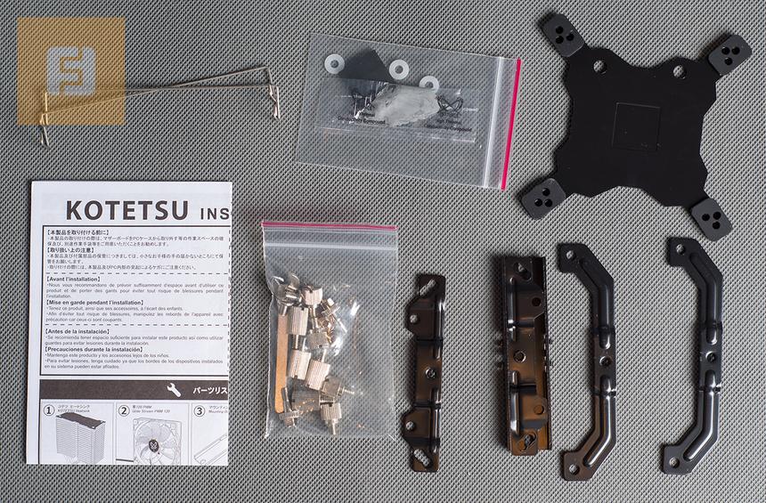 Комплект поставки Scythe Kotetsu